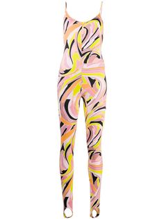 Emilio Pucci комбинезон Vetrate с принтом