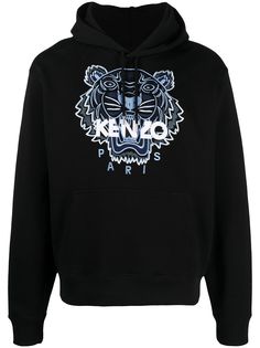 Kenzo худи с вышивкой Tiger