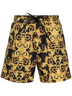 Versace Jeans Couture плавки-шорты с принтом Baroque