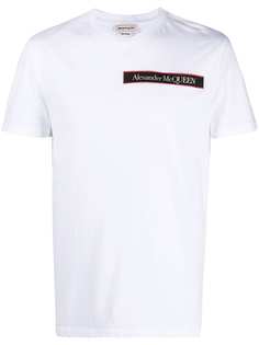 Alexander McQueen футболка с логотипом