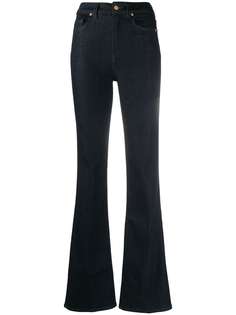 7 For All Mankind расклешенные джинсы Lisha с завышенной талией