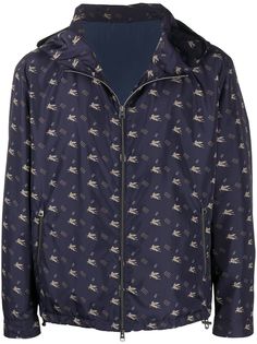 Etro куртка на молнии с логотипом