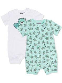 Moschino Kids комплект для новорожденного с принтом Teddy Bear