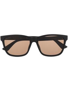 Gucci Eyewear солнцезащитные очки в квадратной оправе