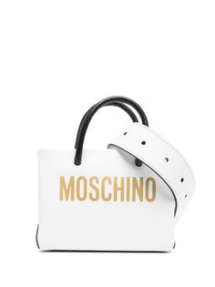 Moschino сумка на плечо с логотипом
