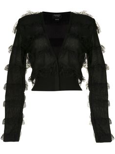 Giambattista Valli джемпер с тюлем