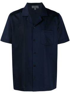 Canali рубашка с короткими рукавами
