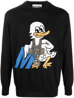 Moschino джемпер Donald Duck из коллаборации с Palace