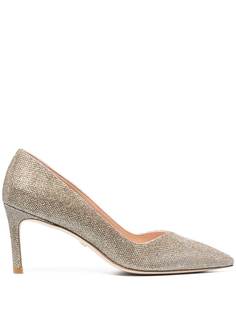 Stuart Weitzman туфли-лодочки с эффектом металлик