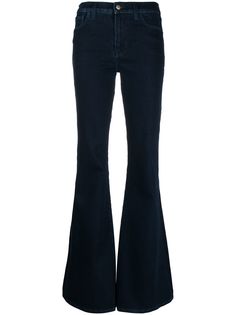 J Brand расклешенные джинсы Valentina с завышенной талией