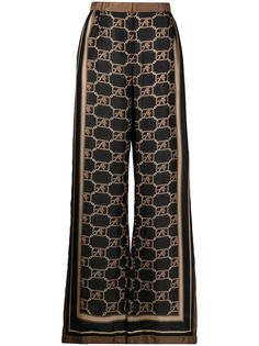 Alberta Ferretti брюки с логотипом