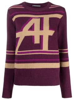 Alberta Ferretti джемпер вязки интарсия