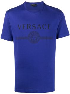 Versace футболка с принтом Medusa