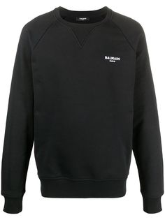 Balmain толстовка с длинными рукавами и логотипом