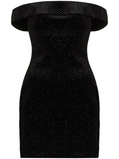 Christopher Kane платье мини с открытыми плечами