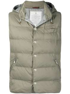Brunello Cucinelli дутый жилет