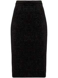 Christopher Kane юбка в горох с блестками