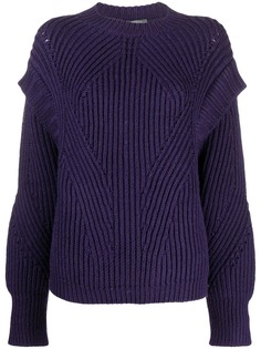 Alberta Ferretti джемпер со вставками