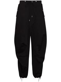 Dion Lee брюки широкого кроя с кулиской