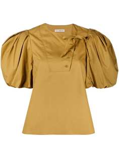 Ulla Johnson топ Elise с короткими рукавами