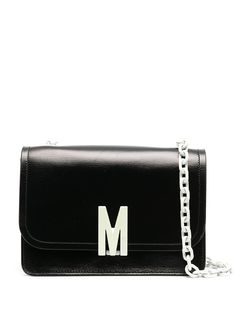 Moschino сумка через плечо с логотипом