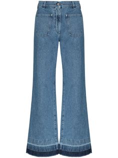 JW Anderson patch pocket flared jeans
