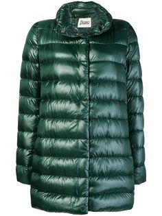Herno straight-fit padded coat