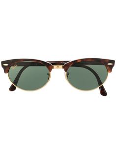 Ray-Ban солнцезащитные очки Wayfarer черепаховой расцветки