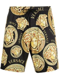 Versace плавки-шорты с принтом Medusa Amplified