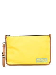 Moschino клатч с логотипом