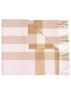 Burberry кашемировый шарф в клетку