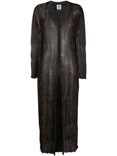 M Missoni однобортное пальто-кардиган