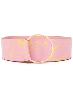 Emilio Pucci ремень с круглой пряжкой
