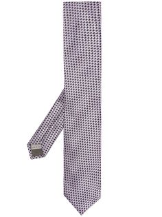 Canali жаккардовый галстук