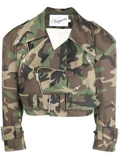 Vaquera укороченная куртка с камуфляжным узором