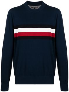 Tommy Hilfiger толстовка с нашивкой-логотипом
