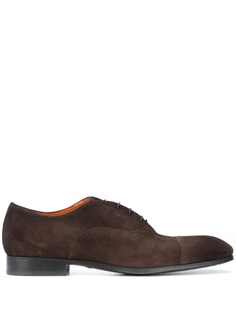 Santoni оксфорды на шнуровке
