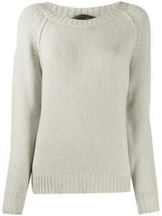 Incentive! Cashmere джемпер с отделкой в рубчик