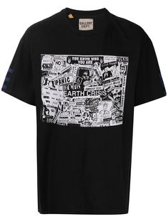 GALLERY DEPT. футболка с графичным принтом