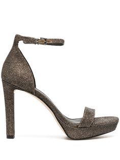 Michael Michael Kors босоножки на платформе с блестками