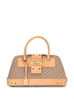 Christian Dior сумка Street Chic pre-owned с узором Trotter