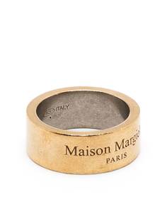 Maison Margiela кольцо с тисненым логотипом