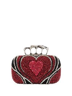 Alexander McQueen клатч с кастетом