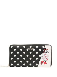 Kate Spade кошелек Minnie Mouse в горох