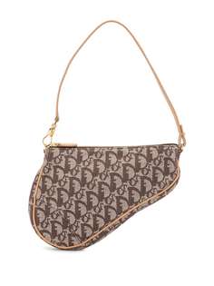 Christian Dior мини-сумка pre-owned с узором Trotter