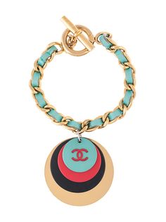 Chanel Pre-Owned браслет 2001-го года с логотипом