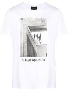 Emporio Armani футболка с короткими рукавами и принтом