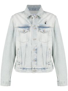 Off-White джинсовая куртка Monalisa