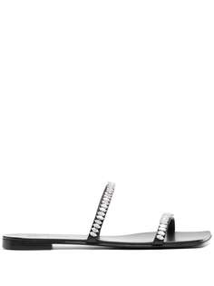 Giuseppe Zanotti декорированные сандалии с кристаллами