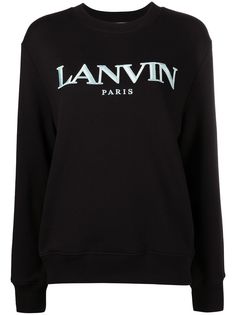 LANVIN толстовка с вышитым логотипом